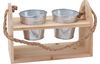 VBS Plant pot hanger with 2 pots