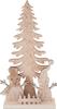 VBS plug motif "Snowmen with fir tree