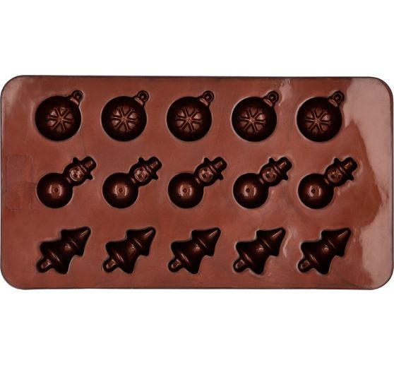 Moules à chocolats en silicone « Noël »