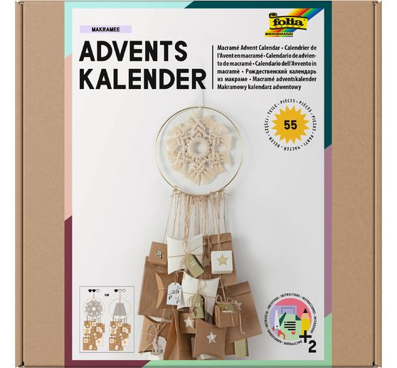 Set calendrier de l'Avent « Macramé »