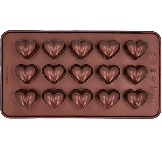 Silicone praline moulds "Heart"