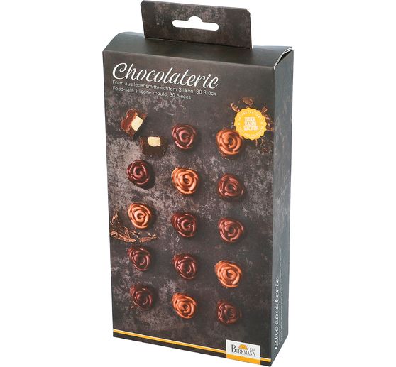 Moules à chocolats en silicone « Rose »
