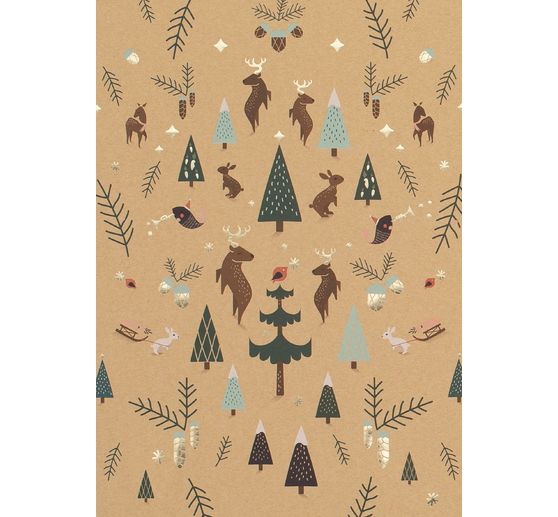 Motif block "Kraft paper Xmas"