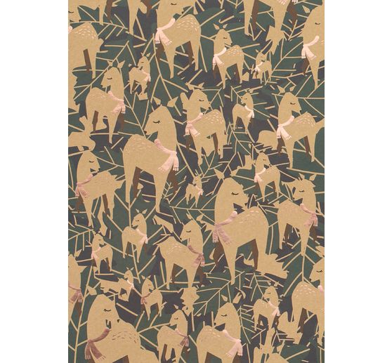 Motif block "Kraft paper Xmas"
