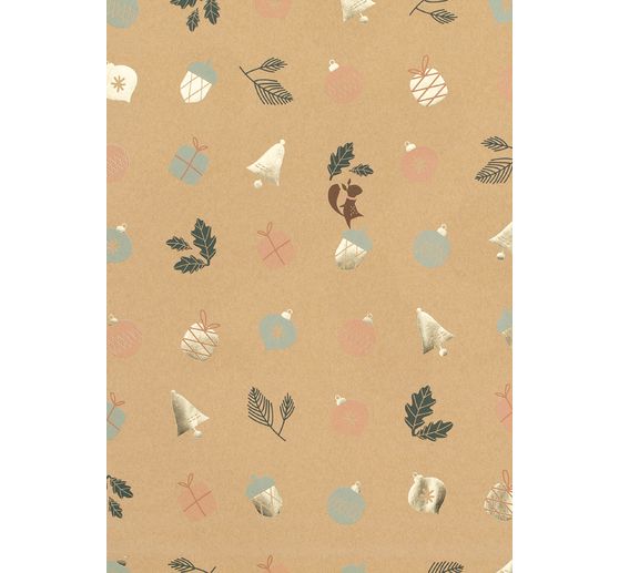 Motif block "Kraft paper Xmas"