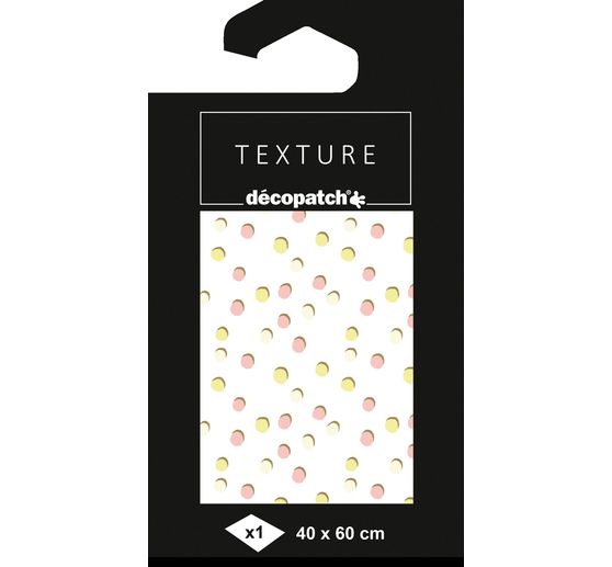 Papier Décopatch hotfoil « Flying Drops »