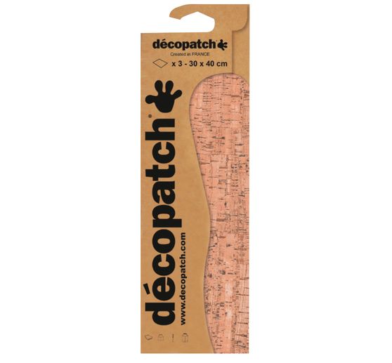 Papier Décopatch « Liège », 3 pc.