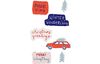 Stickers en bois « Magic Time », 14 pc.