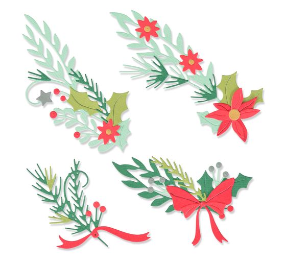 Gabarit d’estampe Sizzix Thinlits « Festive Banners »