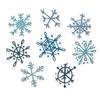 Gabarit d&rsquo;estampe Sizzix Thinlits &laquo; Scribbly Snowflakes by Tim Holtz &raquo;