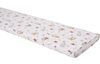 Tissu jersey au mètre « Chouettes et étoiles »