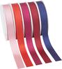 Ruban satin &laquo; Paillettes, Multicolore &raquo;, set de 5, 3 m x 15 mm