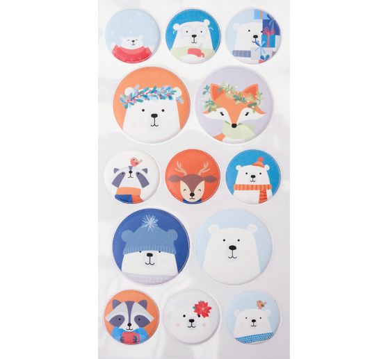 Stickers « Animaux de Noël » - VBS Hobby