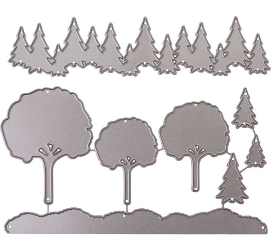 Gabarit d'estampe « Dans la forêt »