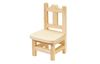 Chaise en bois miniature