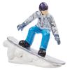 Snowboarder miniature, env. 9,5 cm