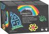 Peinture &agrave; la craie pour trottoirs KREUL &laquo; Streety &raquo;, set de 6 pots de 200 ml