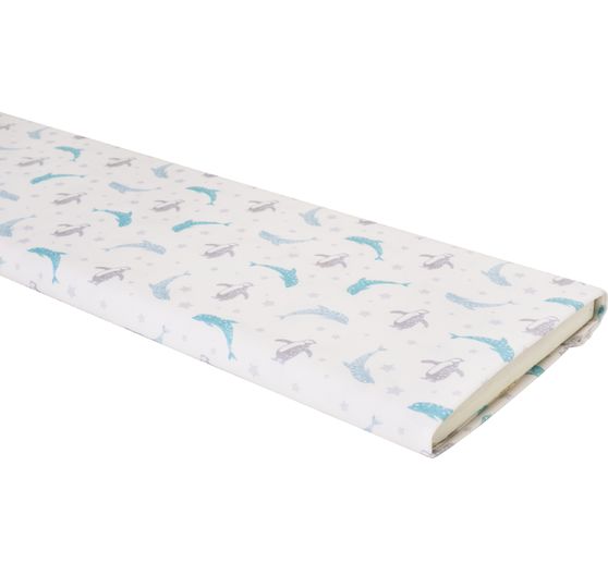 Tissu coton au mètre « Monde polaire »