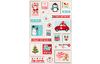 Autocollants « Courrier de Noël »
