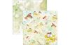 Papier scrapbooking « Notre vie », 8 feuilles, 30,5 x 30,5 cm
