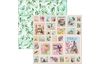 Papier scrapbooking « Notre vie », 8 feuilles, 30,5 x 30,5 cm