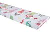 Tissu imprimé aspect lin au mètre « Lutins de Noël »