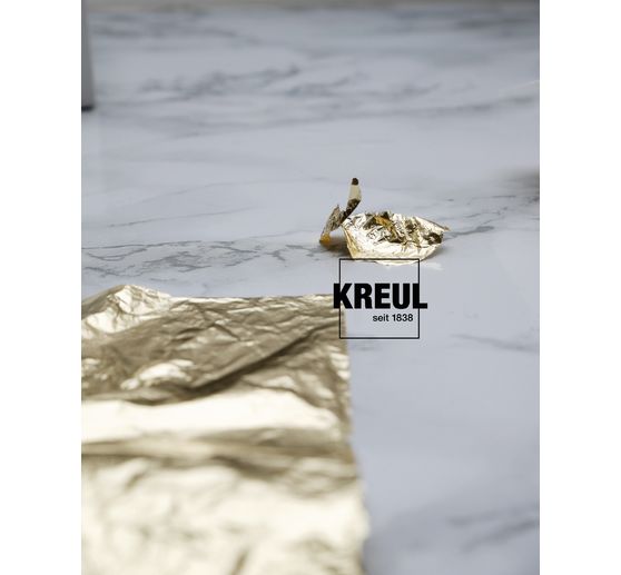 Coffret KREUL Dorure à la feuille de métal « Golden Elegance », 10 pc.