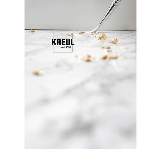 Coffret KREUL Dorure à la feuille de métal « Golden Elegance », 10 pc.