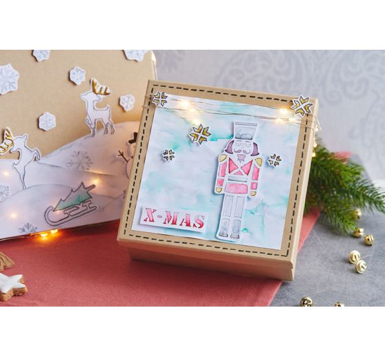 Set de pochoirs VBS « Joyeux Noël », 3 pc.