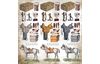 Bloc de papier scrapbooking « Horses »