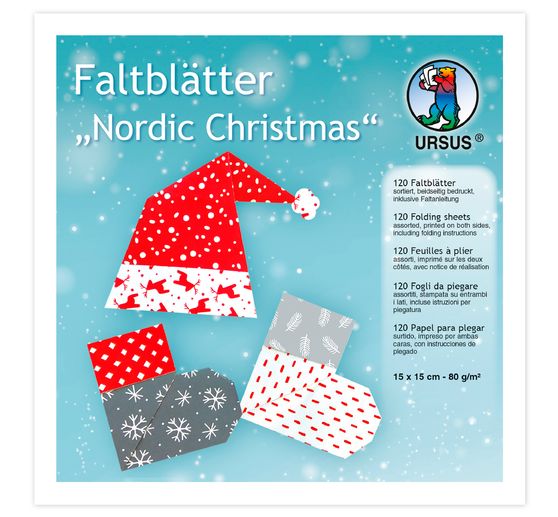 Folding papier "Nordic Christmas"