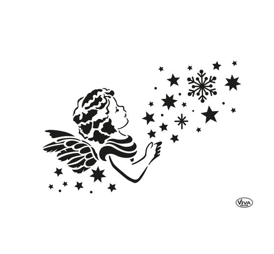 Stencil "Christmas Wish"