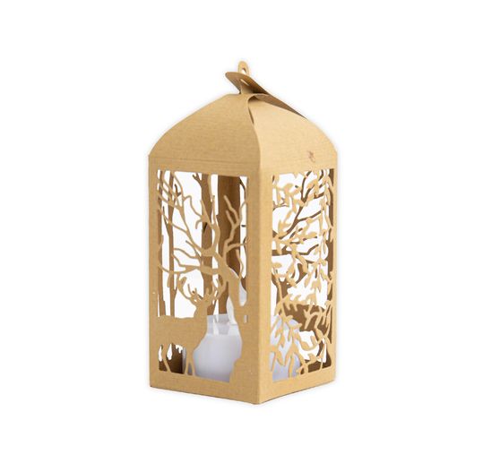 Gabarit d'estampe Sizzix Thinlits « Woodland Lantern »