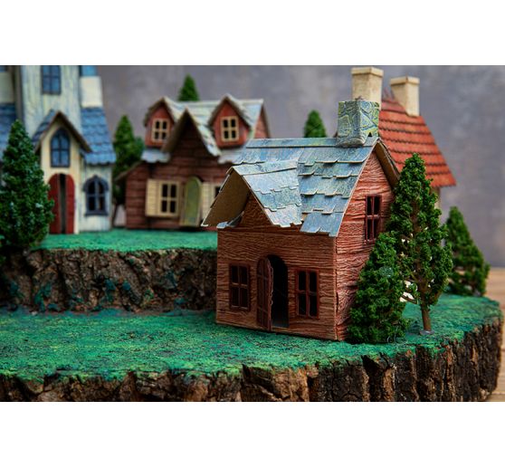 Gabarit d’embossage 3D Sizzix « Mini Lumber by Tim Holtz »
