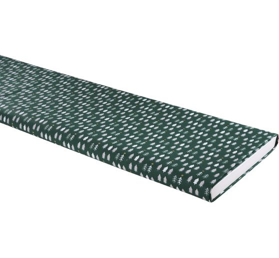 Tissu coton au mètre « Sapins, Vert », l 150 cm