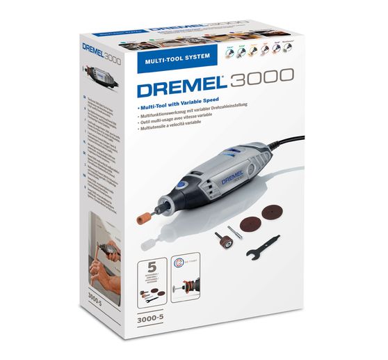 DREMEL 3000, incl. 5 accessories