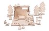 Kit de construction en bois « Animaux de la forêt », 45 pc.