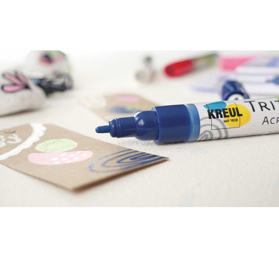 Triton Acrylic Marker « Medium » KREUL, set de 6