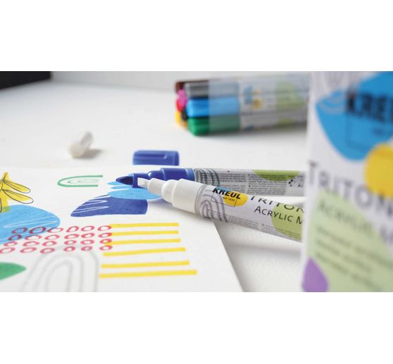 Triton Acrylic Marker « Edge » KREUL, Powerpack