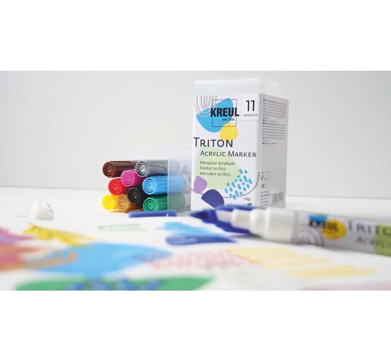 Triton Acrylic Marker « Edge » KREUL, Powerpack
