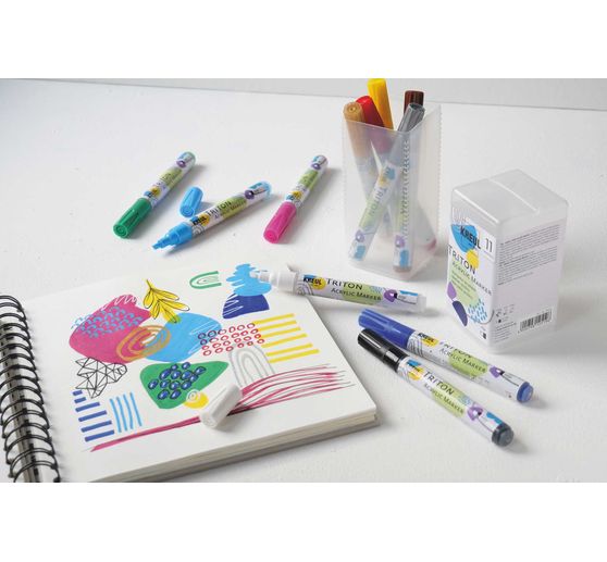 Triton Acrylic Marker « Edge » KREUL, Powerpack