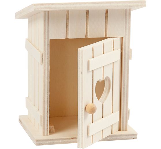 Cabane de toilettes miniature
