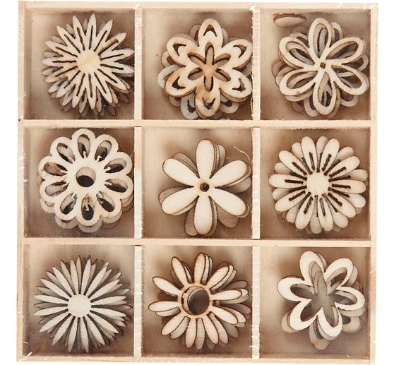Assortiment de pièces à disperser fleurs « Shari » 