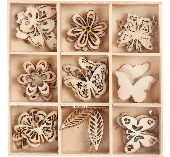 Assortiment de pièces à disperser papillons « Shari »