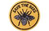 Iron on applique "Save the Bees"