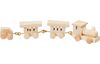 Petit train en bois miniature