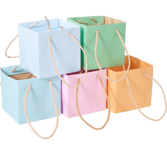 VBS Paper bags "Pastel", set of 5