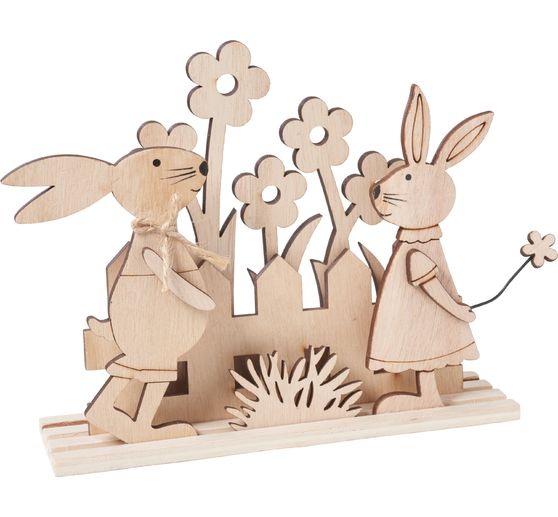 Décoration à emboîter VBS « Bonjour à la clôture »