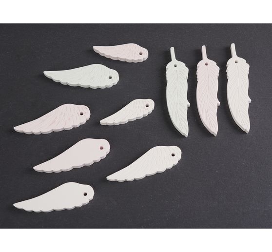 Silicone casting mould "Angel & wings"