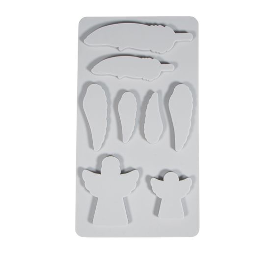 Silicone casting mould "Angel & wings"